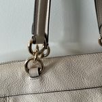 Coach Chalk White Pebbled Leather Lenox Satchel F59325 Photo 4