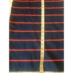 Pink Tartan Dress Striped Stretch Knee length Bodycon Blue Red Golf Size Small Photo 6