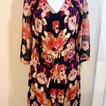 Broadway & Broome Floral Gathered Waist Dress V Photo 1