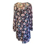 Forever 21  Plus Sheer Long Sleeve Floral Mini Dress - size 2XL Photo 1