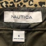 Nautica Womens Mid-rise/waist Boyfriend Boho Pants Dark Wash Camouflage Size 6 Photo 2
