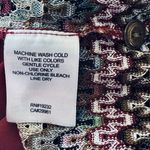 Alfred Dunner Petite Small PS Top Button-Up Layered 3/4 Sleeve Stretch Crochet Photo 8