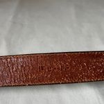 Brighton Vintage Brown Leather Belt Brass Buckle 1991 S/M 45106 Photo 6