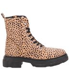 Olivia Miller Normie leopard print combat boots Photo 1