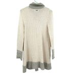 prAna  Size XS Sweater Cream Gray Tight Knit Long Duster 2 Button Cardigan Casual Photo 1