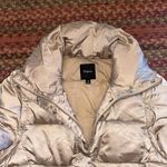 EXPRESS GOLD CONVERTIBLE GOOSE DOWN PUFFER JACKET VEST Photo 3