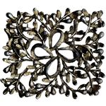 Vintage unsigned tree earthy buckle silver metal unsigned Photo 2