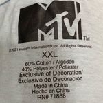 MTV Brand Light blue & yellow floral MTV crop top / XXL / Excellent condition Photo 9