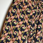 Webster Miami Dress Small Floral Belted Blue Photo 2