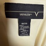 Venezia Cream Nylon Blend Top Size 18 Photo 2