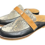 Taos Footwear Royal In Black/Tan Snake Multi‎ Mule Loafer Womens Size 9 Photo 0