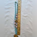 Katerina Psoma Vintage Lariat Necklace unique and Rare, Parrot and Flora Green Photo 7