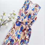 NEW Favorite Daughter The Sleeveless Nita Dress Winter Bloom SMALL Blue Photo 10