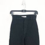 Reformation  Vicki Black Jeans Size 23 High Rise Slim Straight Stretch Photo 4