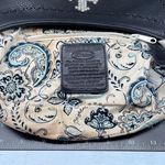 Brighton Shoulder Bag Black Hobo Bag Thick Pebble Leather Y2K Bedazzled Photo 10