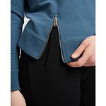 Universal Standard  Peachy Terry Side Zip Pullover Teal Sz‎ M (US XXL) Sweatshirt Photo 8