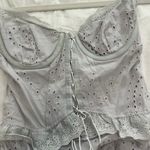 Isabelle's Cabinet Isabelle’s Cabinet Eyelet Corset Mini Dress Photo 2