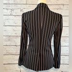 BB Dakota  Blazer Button Front Striped Navy-XS Photo 1