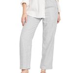 Old Navy  High-Waisted Linen-Blend Straight Pants Womens XL Photo 1