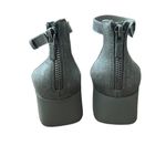 Eileen Fisher  Noni Sandal Silver Suede Low Heel‎ 7.5 Photo 8