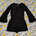 JustFab  Black Romper Shorts NWT Size XS Photo 0