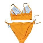 Old Navy  Orange Tie Bikini Tankini & Cheeky Bottom Set L/XL Swimsuit NWT Photo 2