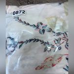 Free People Free People Ivory Floral One Shoulder Jumpsuit Size Xs Photo 7