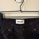 ROLLA’s Corduroy East Coast High Rise Flare Size 25 Fall Winter Pants Grey Gray Photo 2