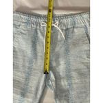 BEVY FLOG SHELY‎ AQUA SNAKE PANTS size 29 Blue Photo 7