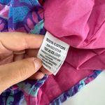 Kahindo Romper Womens‎ Medium Blue Pink Printed Kisumu V Neck Cotton Photo 6