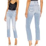 MOTHER Denim Mother Superior The dazzler Button Fly Ankle Really Intoxicated Size 25 Women Photo 1