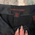 Gloria Vanderbilt black satin pants Photo 2