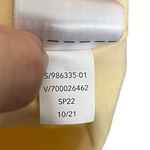 Athleta  NWT Urbanite II Tank Women’s Size XS Yellow Button Front Sleeveless Top Photo 8