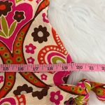 Judith March Retro 70’s Style Psychedelic Flower Power Shorts M Photo 4