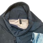 Onzie Graphic Tie Dye High Rise Midi Yoga Leggings Ombré Blue Size S Photo 3