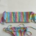 Tularosa Emily bikini in Pastel Rainbow Sz m Photo 9