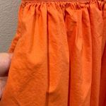 Modcloth Sherbert Bow Sleeveless Pockets Orange Mini Dress Photo 3