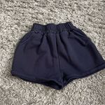 Frankie Shop Navy athletic high rise shorts size XS Blue Photo 0
