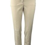 Ann Taylor Women's Beige Skinny Mid Rise Slim Fit Trousers Dress Pants Size 0 Photo 0