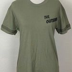 Free People X Sandrine Rose The 200 Vintage Crew Olive Drab The Outsider Small Photo 3