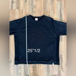 ThirdLove Black Weekend Terry Sweatshirt 3X 100%‎ Cotton Boxy Fit Photo 6