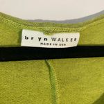 Bryn Walker Green Rayon Spandex Midi Long Sleeve Robbie Dress Womens size Medium Photo 2