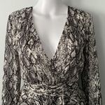 DO+BE  Snake Print Long Sleeves Mini Dress Photo 1