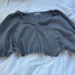Urban Outfitters Gray Long Sleeve Top Photo 2