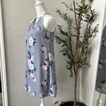 Candie's Candie Classic Floral Printed High Neck Sleeveless Shift Dress Size XS Photo 3