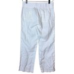 Athleta Women’s Sz 4 Linen Pants in White Style #213046 Photo 6