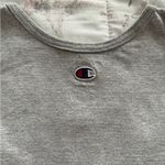 Champion  Authentic athletic gray embroidered logo tank top, size M athleisure Photo 5