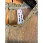 Live 4 Truth  puff sleeve green blouse size 2X NWT (2829) Photo 2