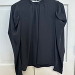 Top Shop Long Sleeve Chiffon Blouse. Size 4. Photo 0
