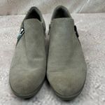 Earth Origins  women’s zip up taupe suede booties size 7.5 Photo 1